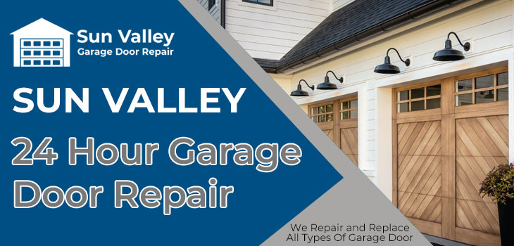 24 hour garage door repair in Sun Valley